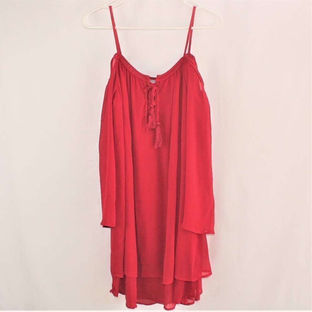 Purple Snow Women Dresse Size L *